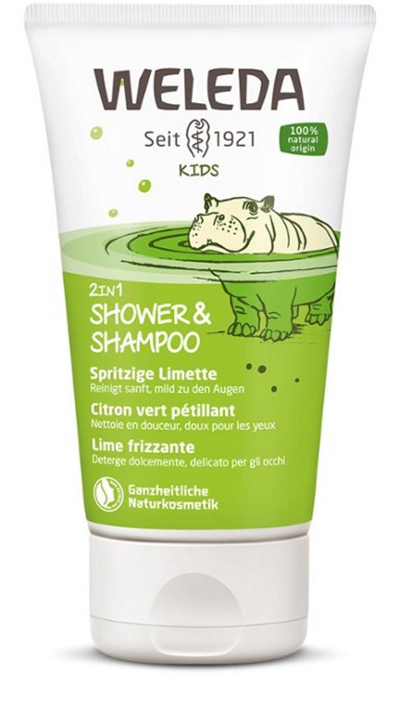 Weleda - Kids 2in1 Shower & Shampoo Limett