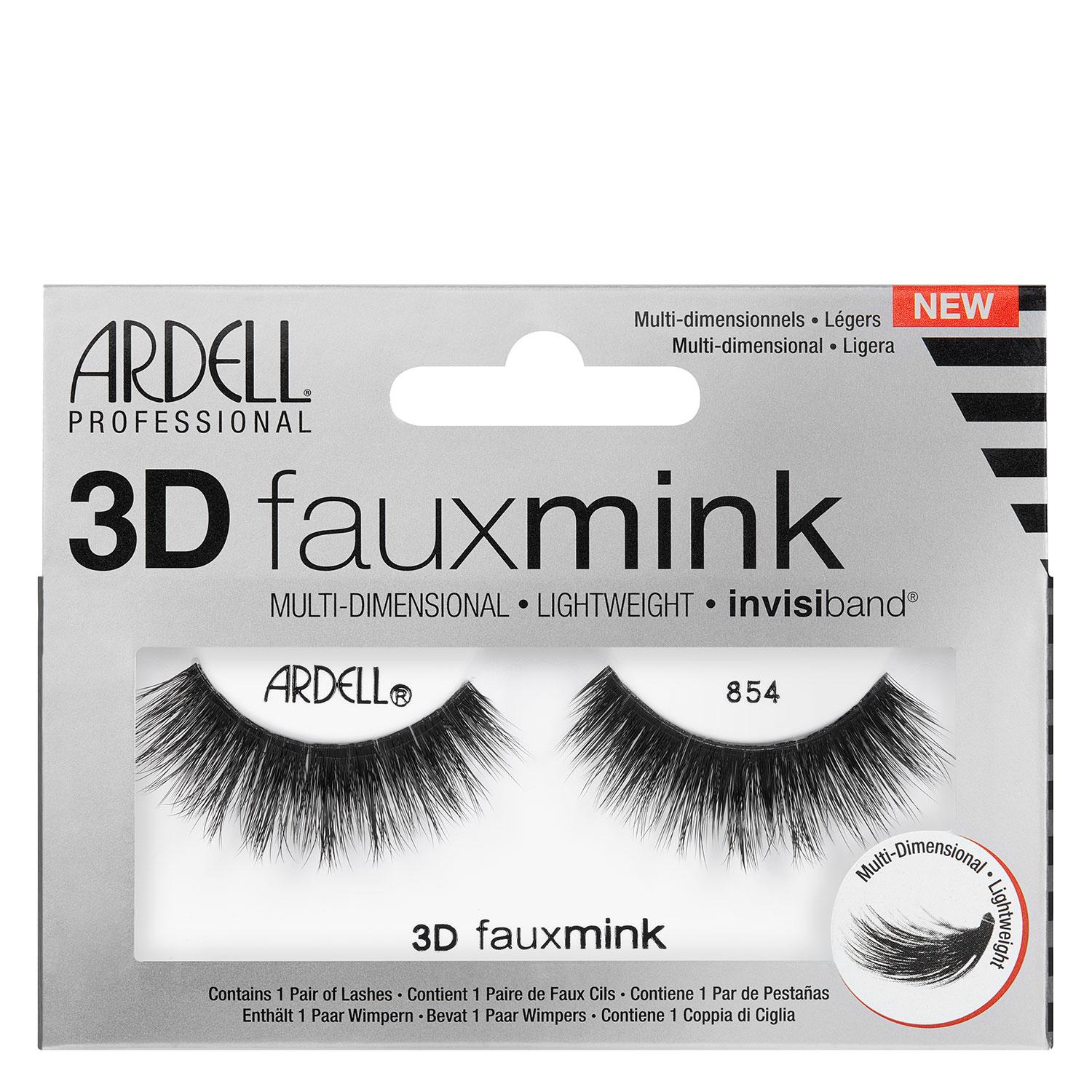 Ardell False Lashes - 3D Faux Mink 854