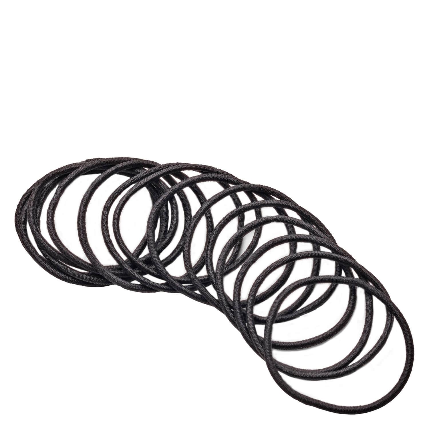 DailyGO - Hair elastic without metal closure thin black