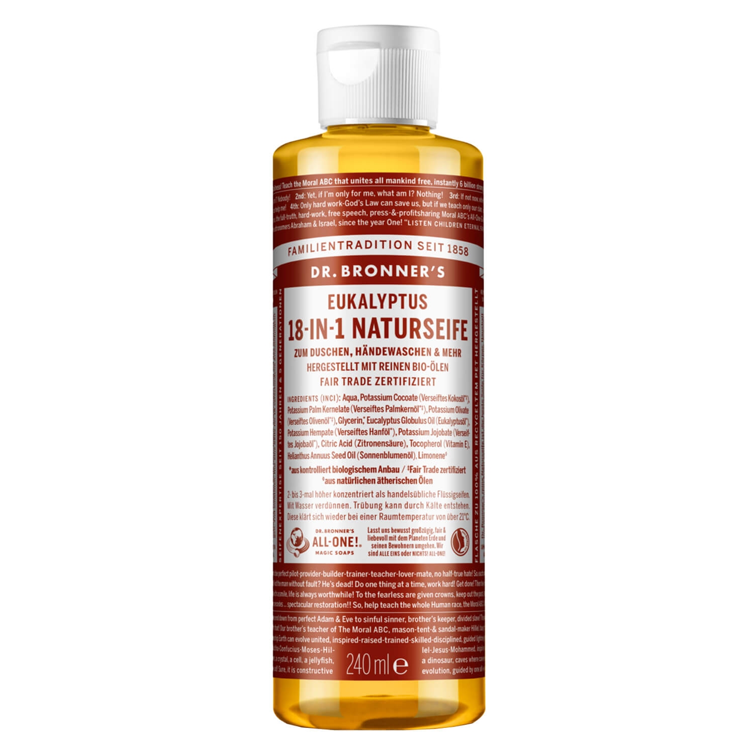 Product image from DR. BRONNER'S - 18-IN-1 Flüssigseife Eukalyptus