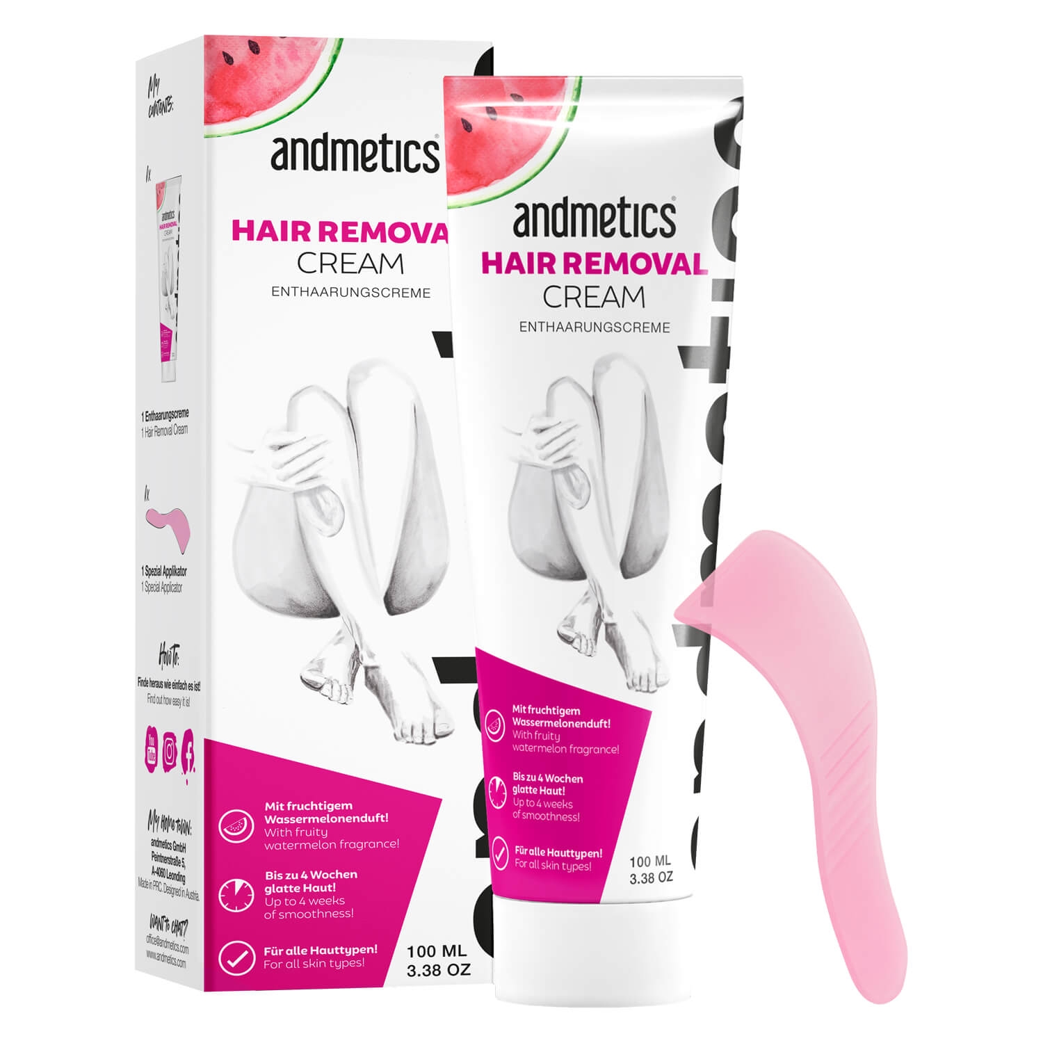 Product image from andmetics - Hair Removal Cream Women