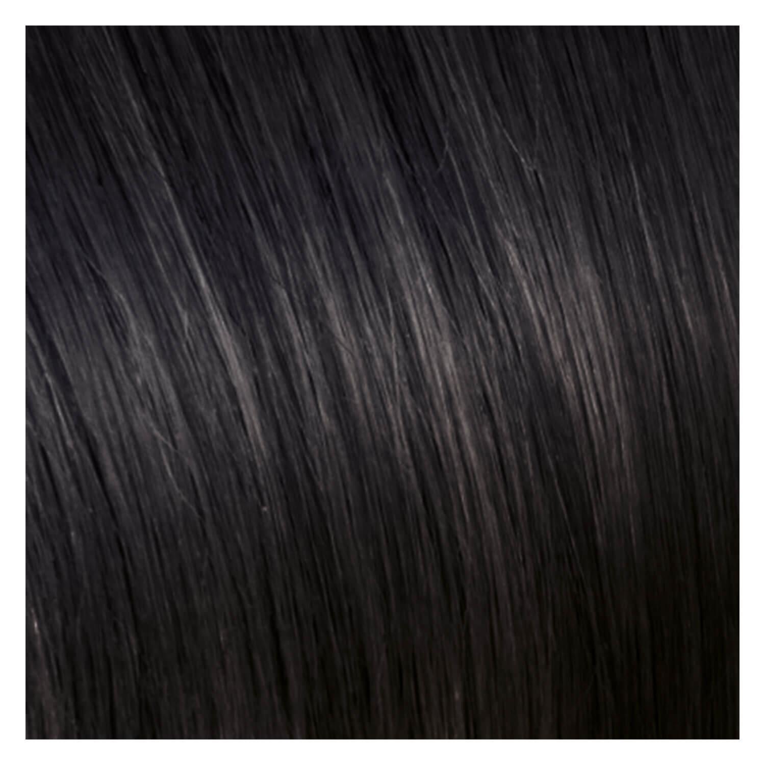 SHE Tape In-System Hair Extensions Straight - 1B Noir 40/45cm