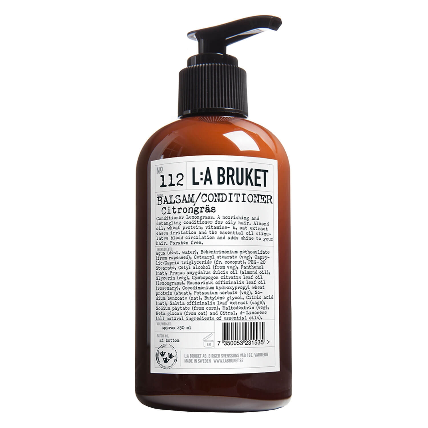 Produktbild von L:A Bruket - No.112 Conditioner Lemongrass