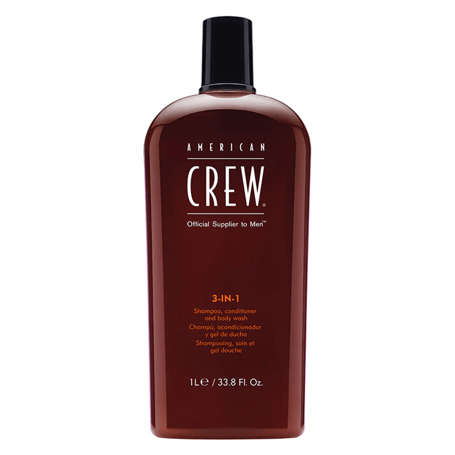Produktbild von Crew Hair & Body Care - American Crew Classic 3-in-1 Shampoo, Conditioner & Body Wash
