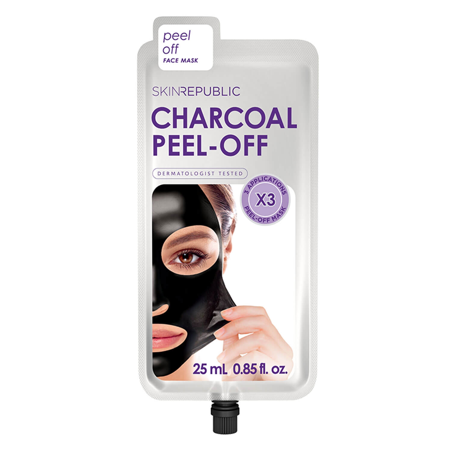 Produktbild von Skin Republic - Charcoal Peel-Off Face Mask