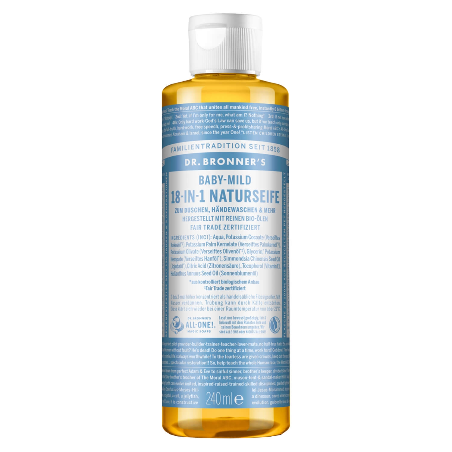 Product image from DR. BRONNER'S - 18-IN-1 Flüssigseife Baby Mild