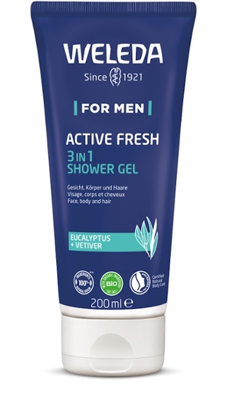 Product image from Weleda - For Men Aktiv Fresh Duschgel3in1