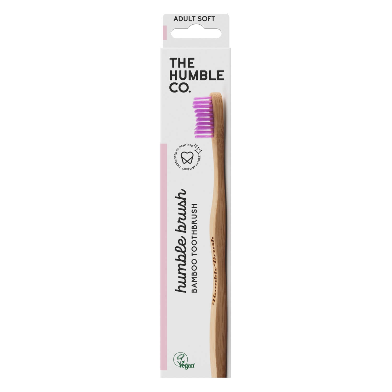 Produktbild von THE HUMBLE CO. - Humble Brush Zahnbürste Erwachsene Lila