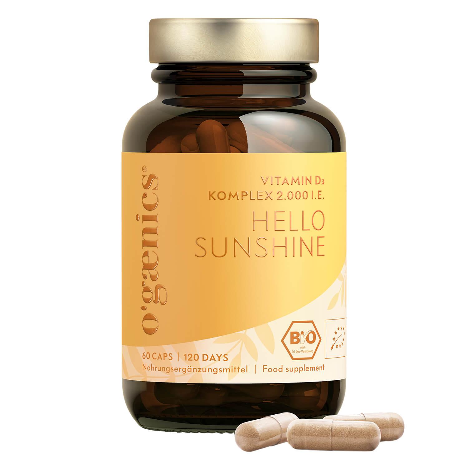 Ogaenics - Hello Sunshine Vitamin D₃ Complex