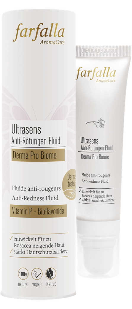 Product image from Derma Pro Biome BeautyCare Gesichtspflege - Ultrasens Anti-Rötungen Fluid, Derma Pro Biome, 30ml