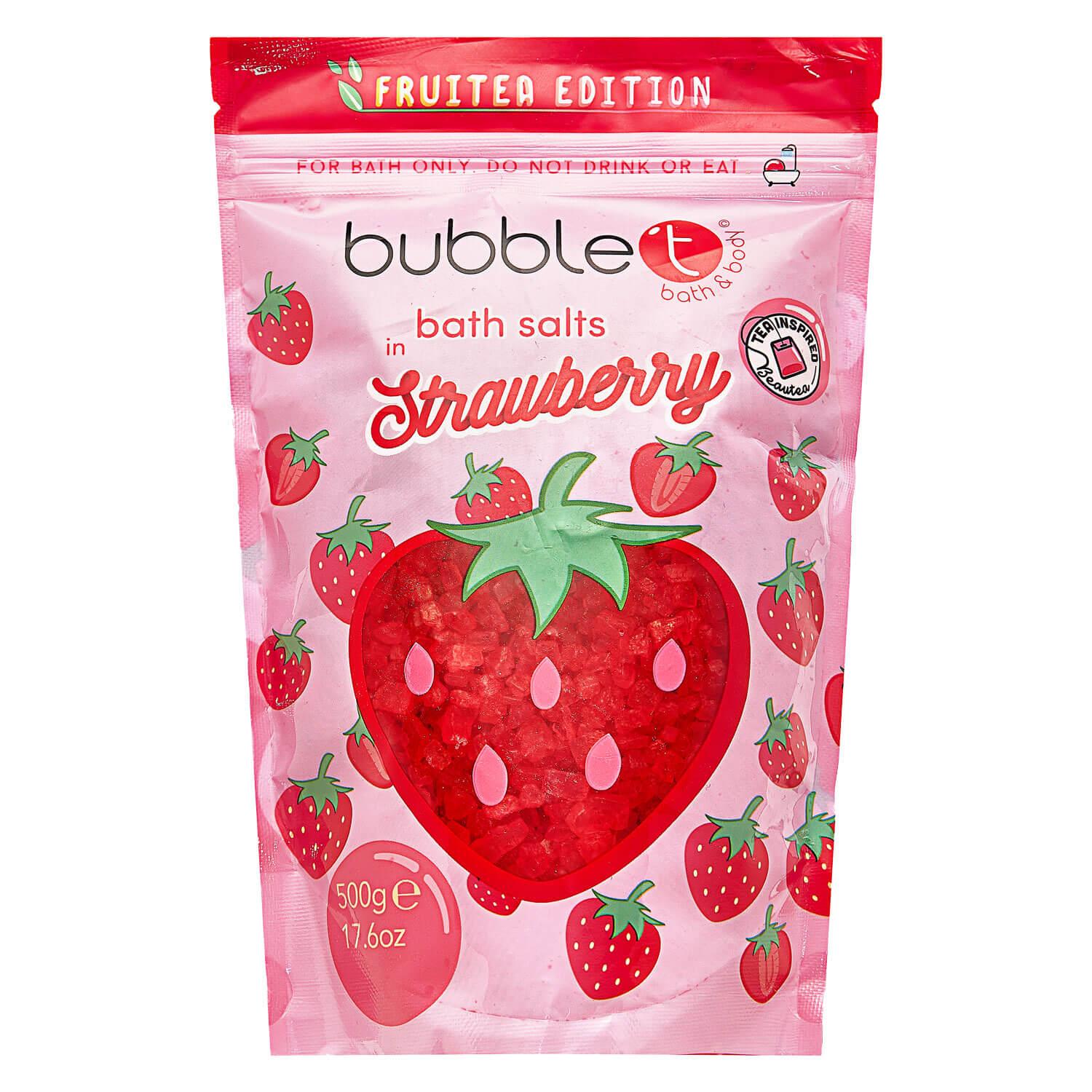 bubble t - Fruitea Bath Salts Strawberry