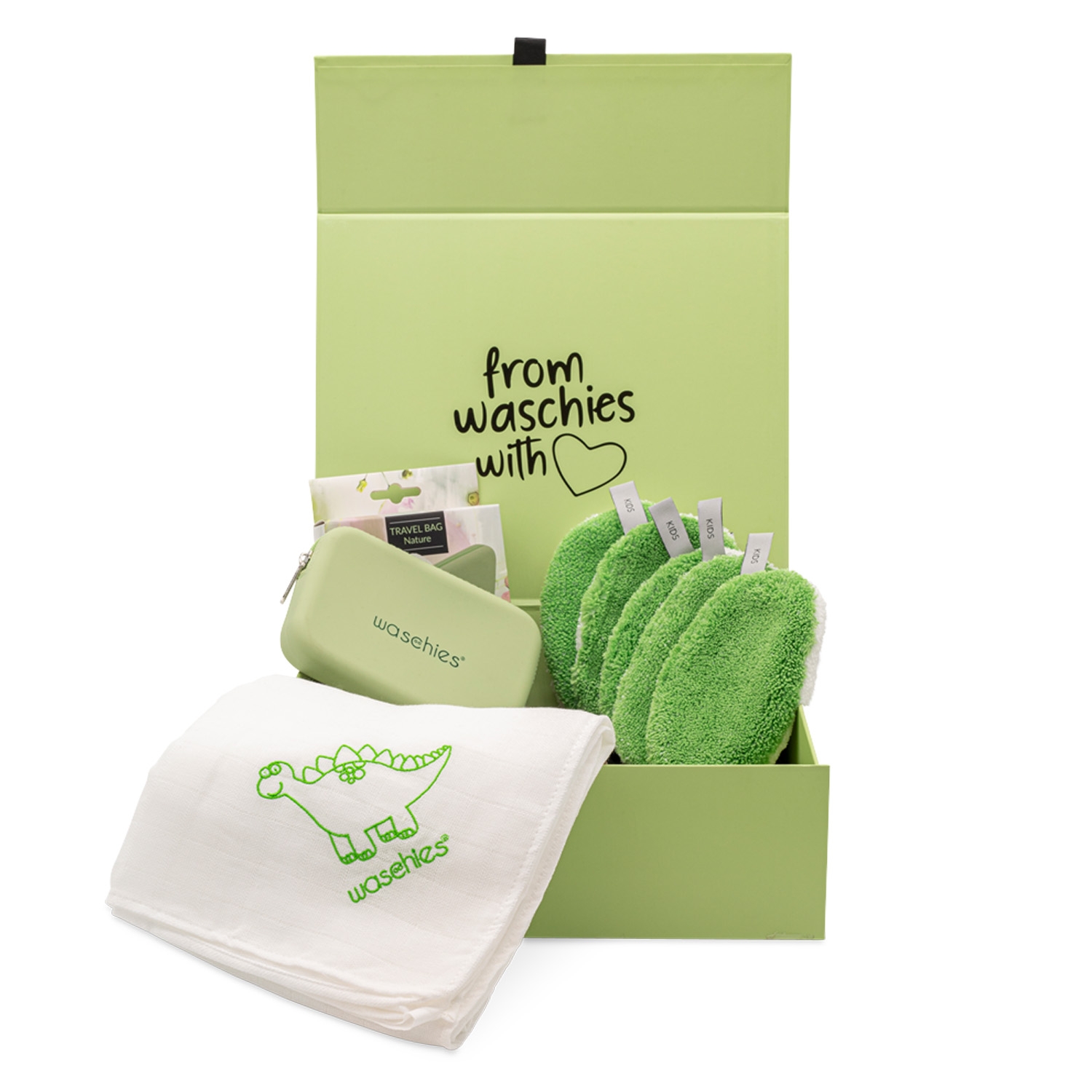 Produktbild von Waschies Kidsline - Newborn Box Grün
