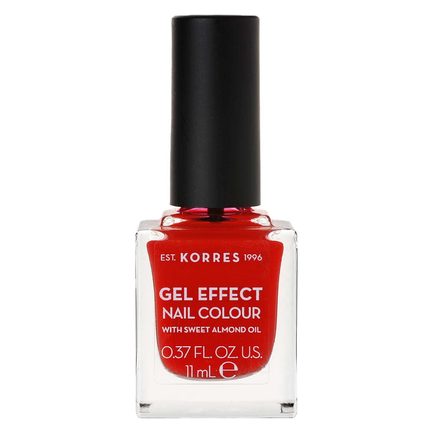 Korres Nails - Sweet Almond Nail Colour 48 Coral Red