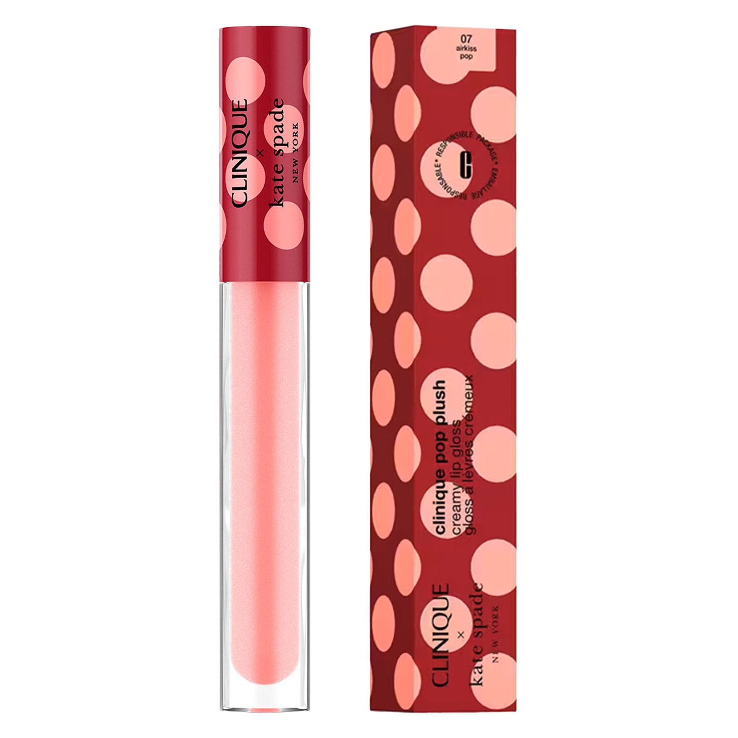 Product image from Clinique Lips - Decorated Kate Spade Pop Plush 07 Airkiss Pop