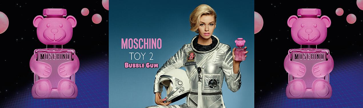 Brand banner from Moschino