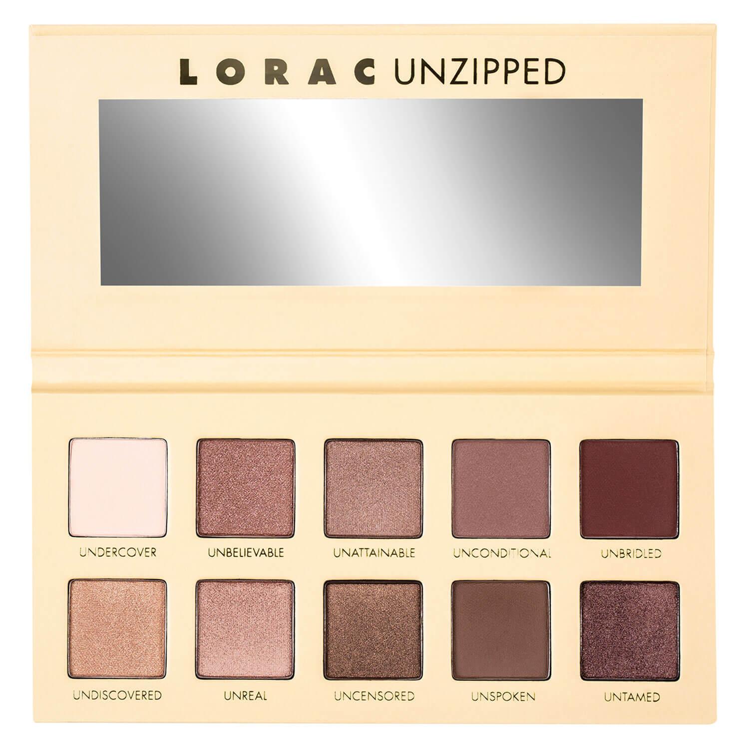 LORAC - UNZIPPED Eye Shadow Palette & Mini Eye Primer Set