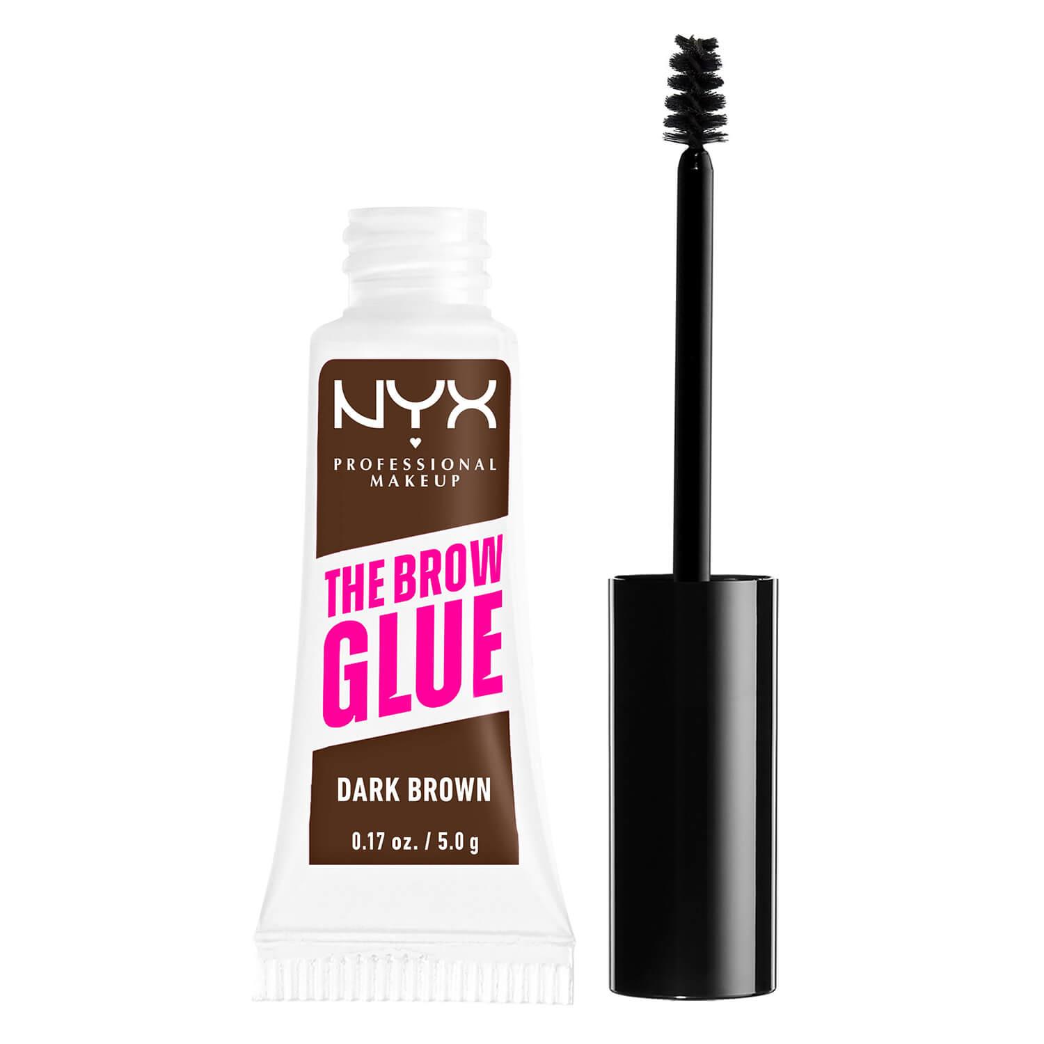 NYX Brows - The Brow Glue Instant Brow Styler Dark Brown