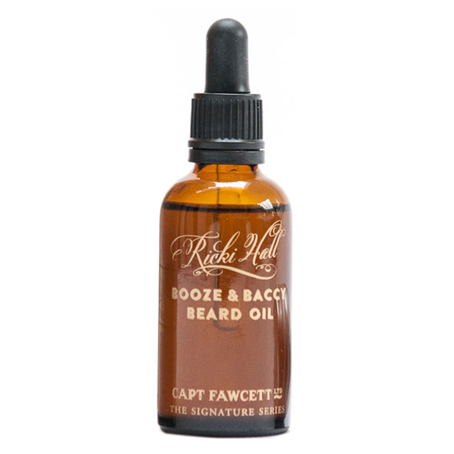 Produktbild von Capt. Fawcett Care - Ricki Hall's Booze & Baccy Beard Oil