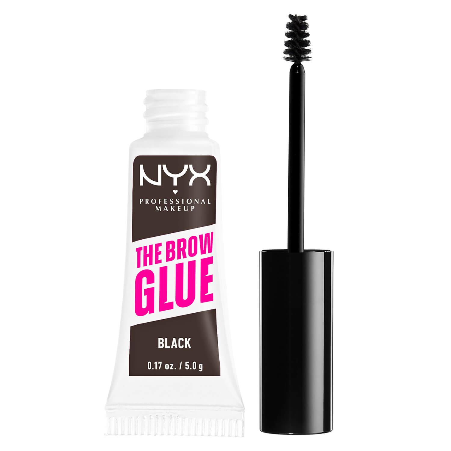 NYX Brows - The Brow Glue Instant Brow Styler Black Brown