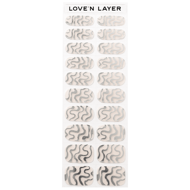 LoveNLayer - Sweet Swirl Shiny Silver
