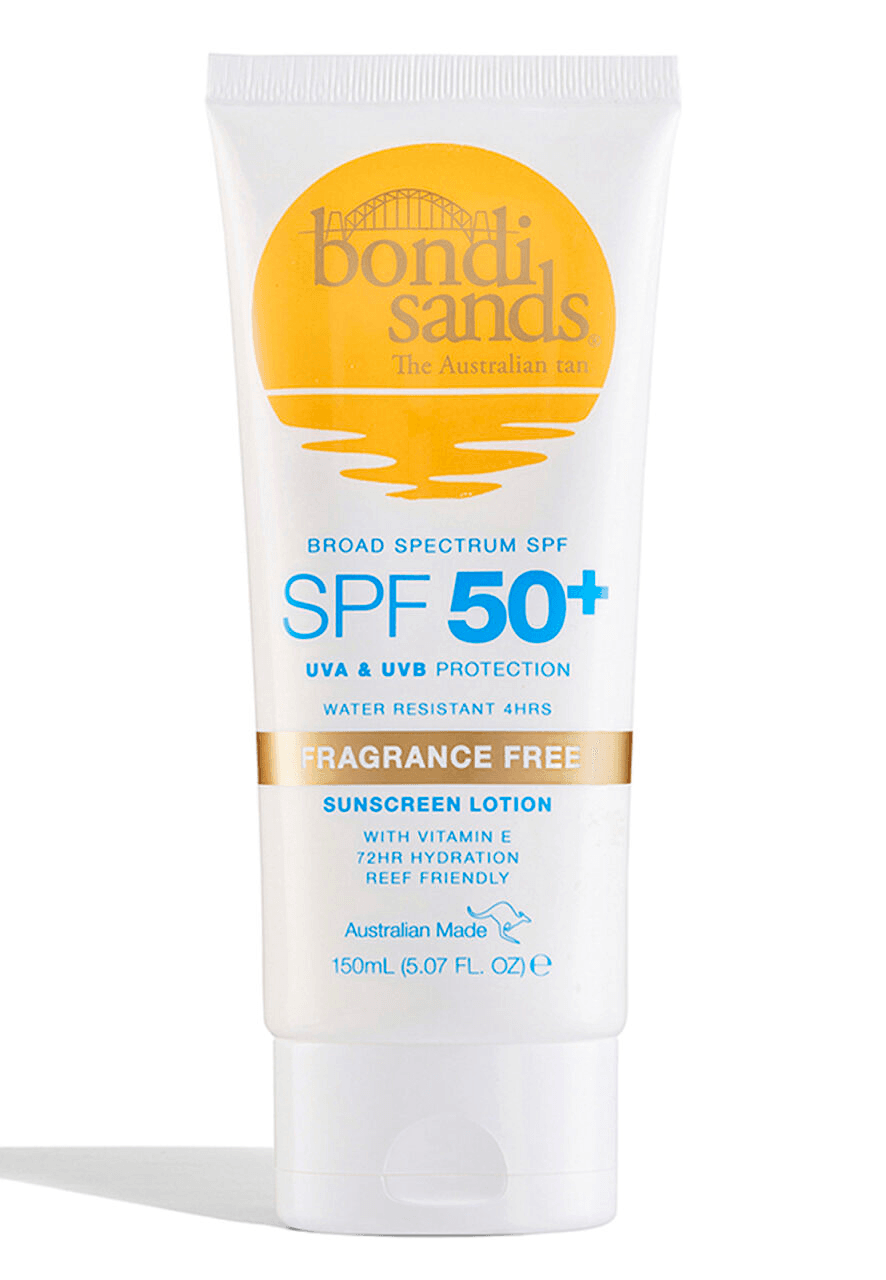 SPF50+ Fragrance Free - Bondi Sands SPF 50+ Fragrance Free Body Sunscreen