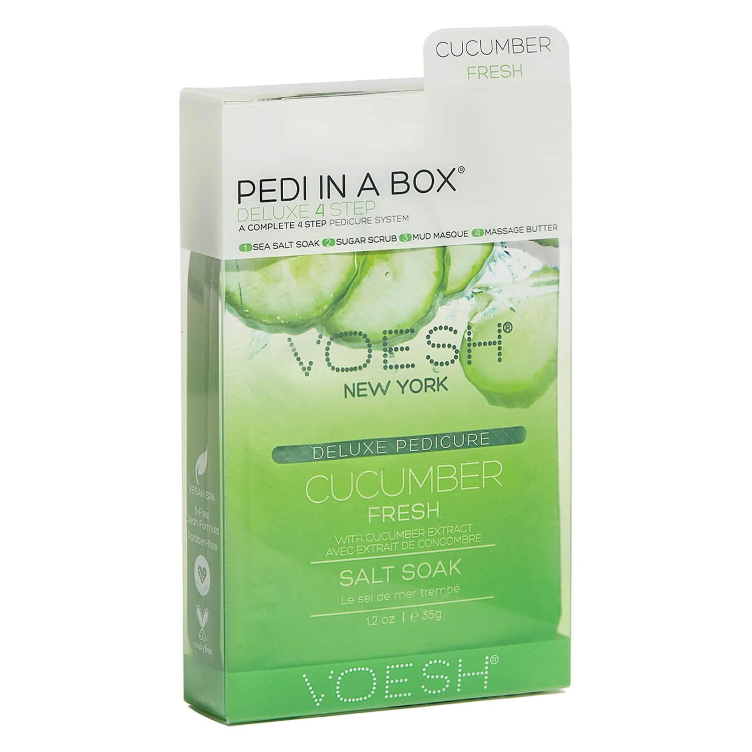 VOESH New York - Pedi In A Box 4 Step Cucumber Fresh