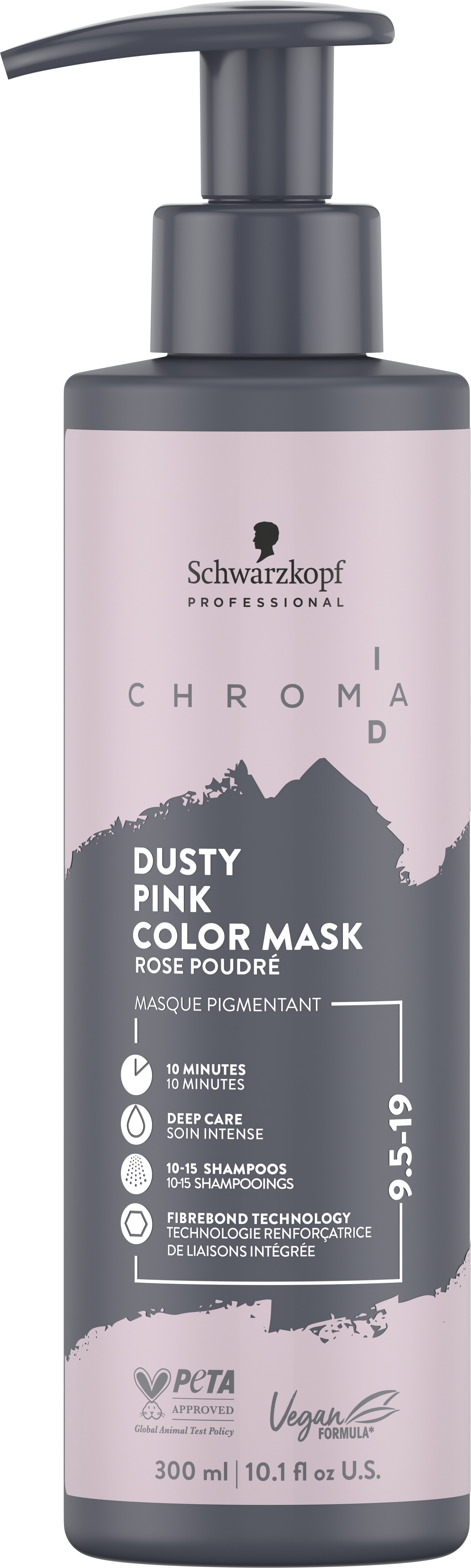 Product image from Chroma ID - Bonding Color Mask 9,5-19 Dusty Pink