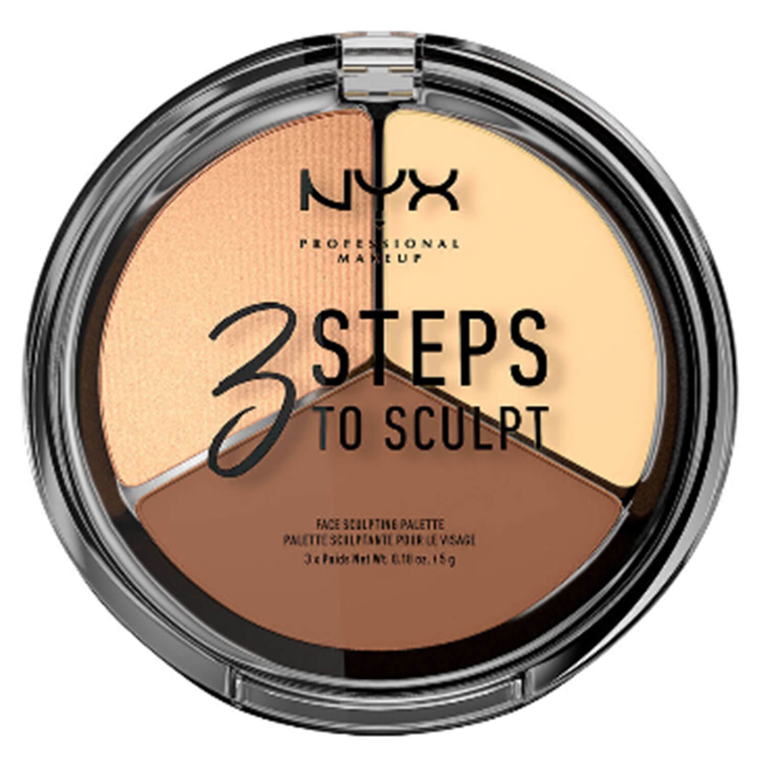Product image from 3 Steps to Sculpt - Face Sculpting Palette Light