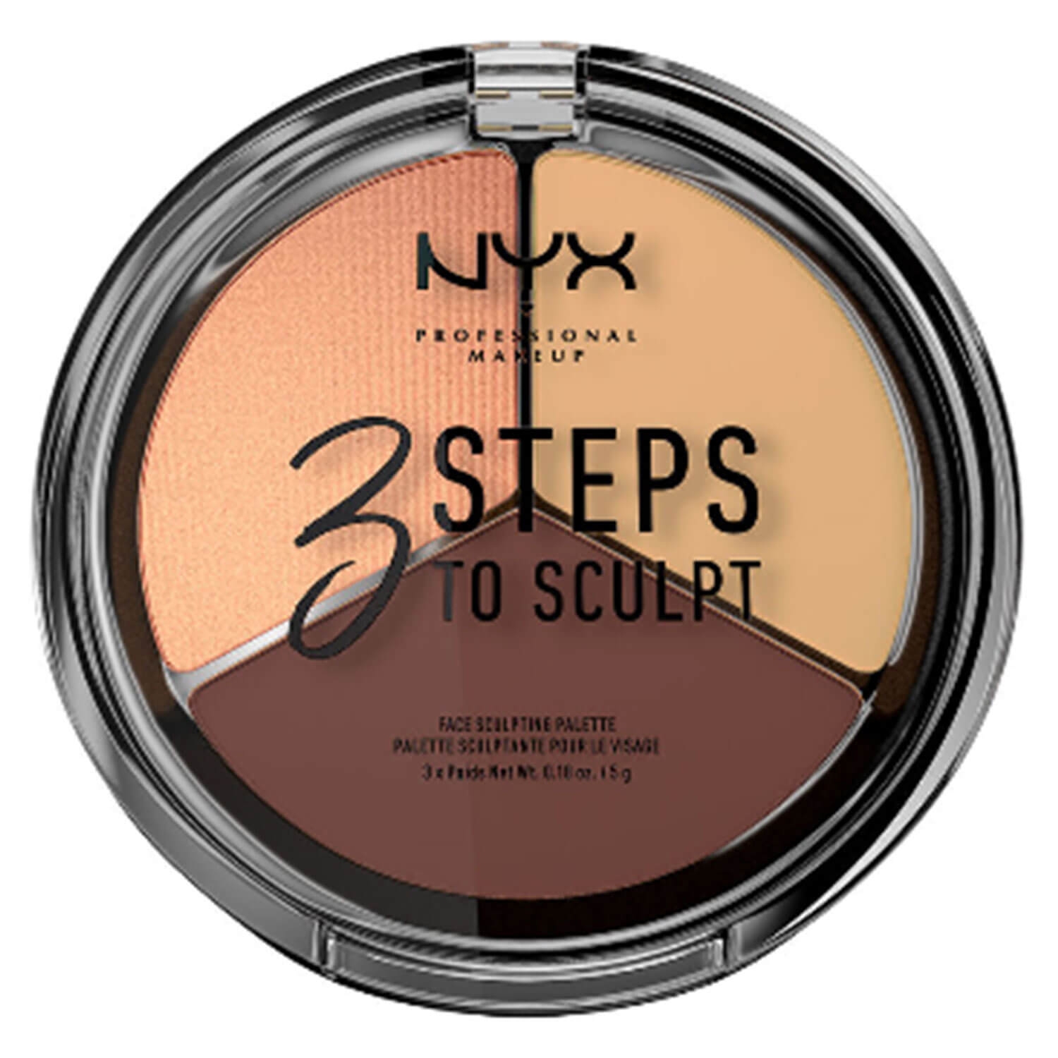 Product image from 3 Steps to Sculpt - Face Sculpting Palette Medium