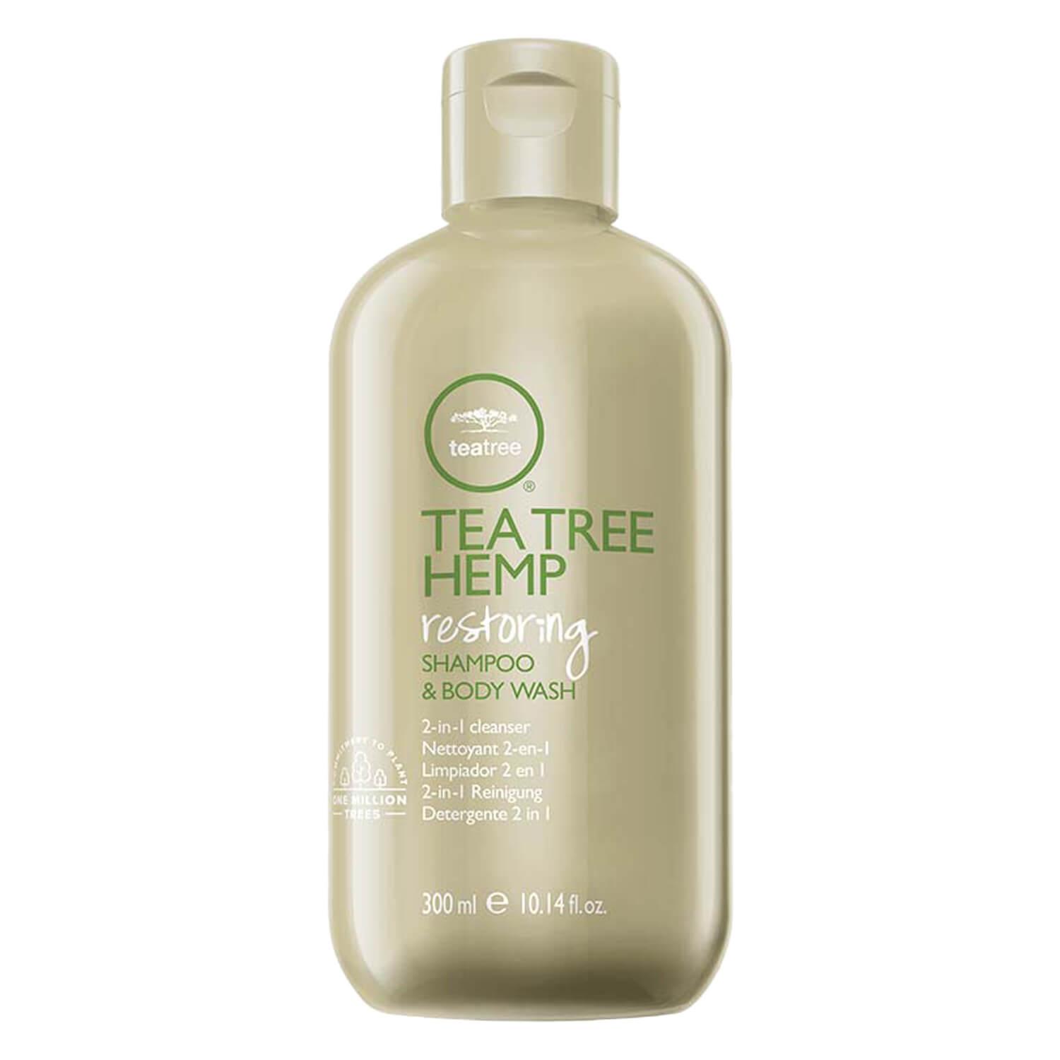 Tea Tree Hemp - Shampoo and Body Wash