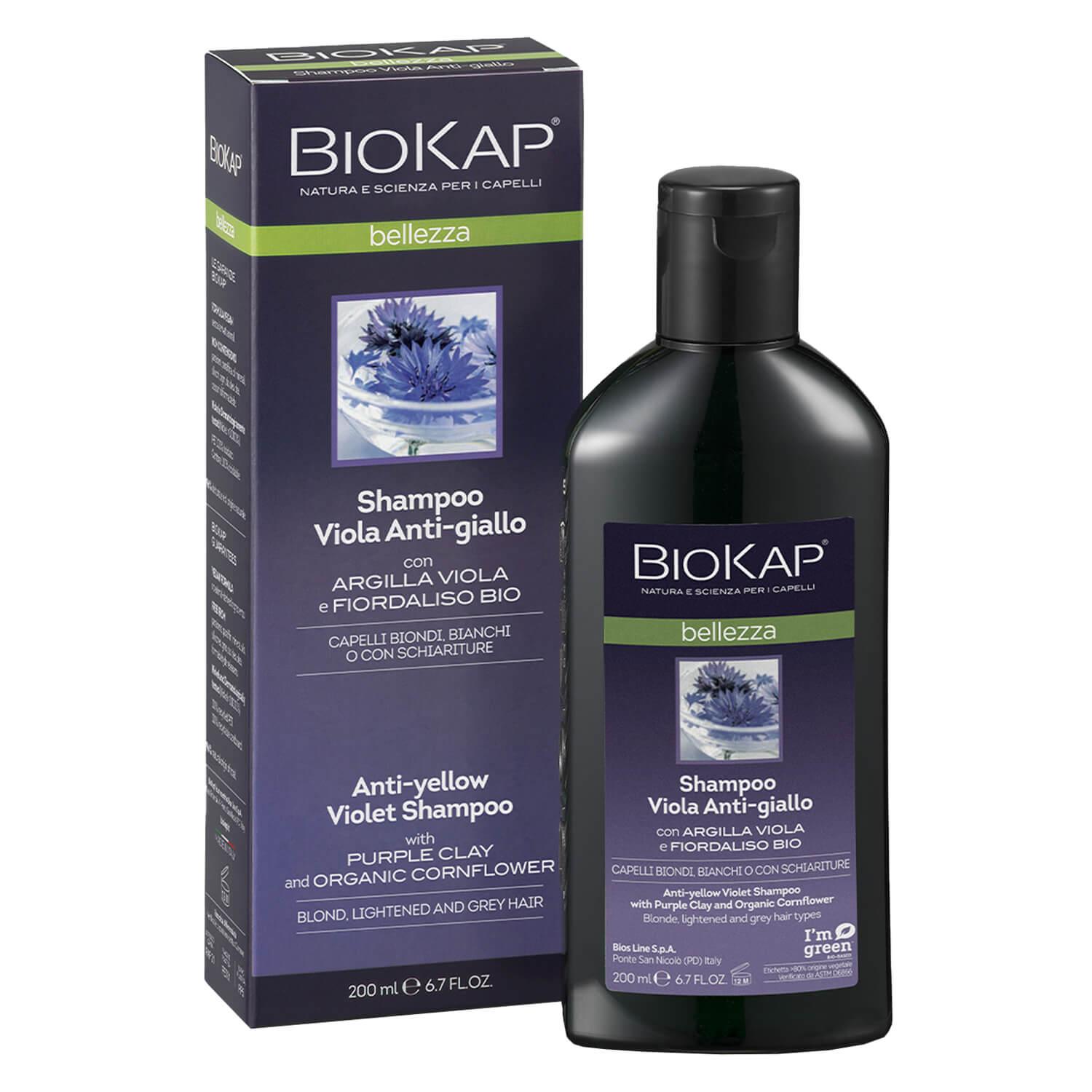 BIOKAP Bellezza - Anti-Yellow Violet Shampoo