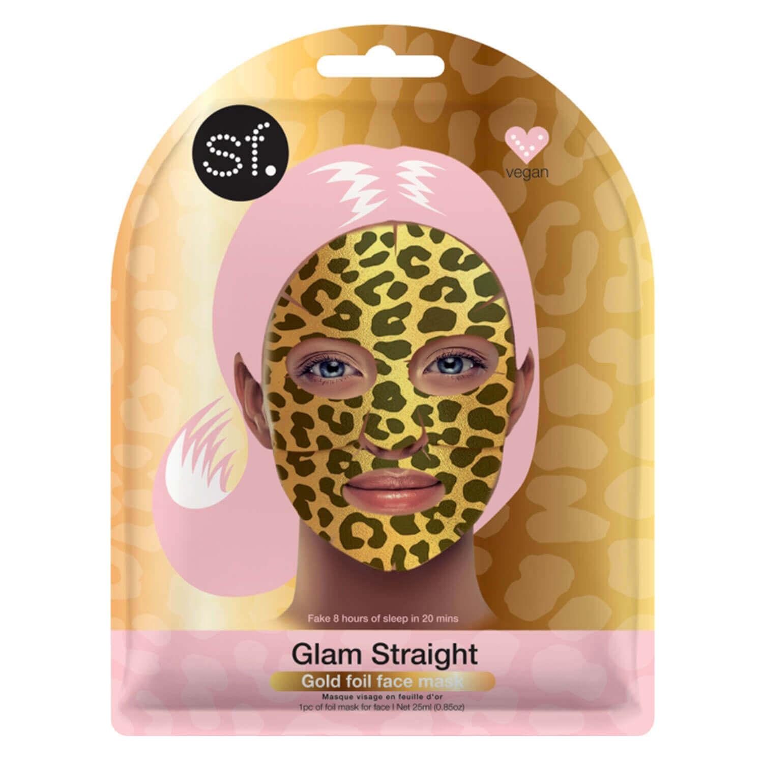 sf. - Glam Straight Gold foil face mask