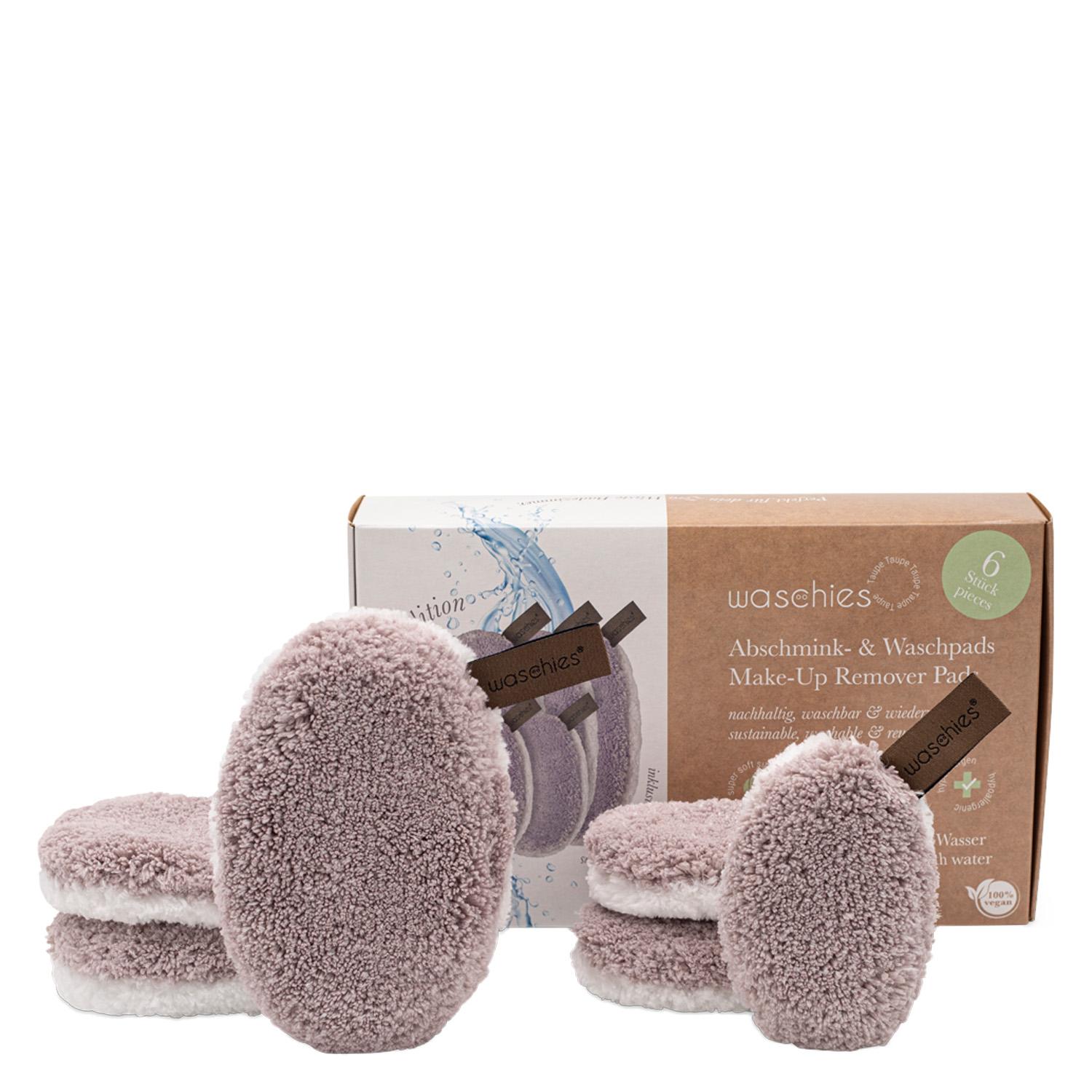 Waschies Faceline - Make-up removal pad & wash pad Rosé-Edition Set
