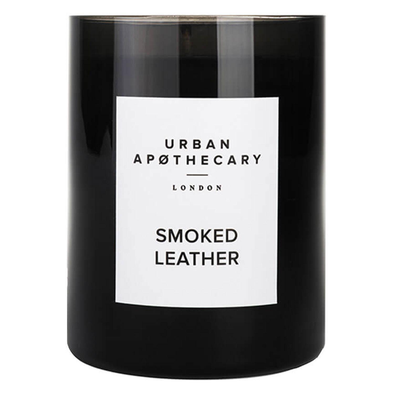 Urban Apothecary - Luxury Boxed Glass Candle Smoked Leather
