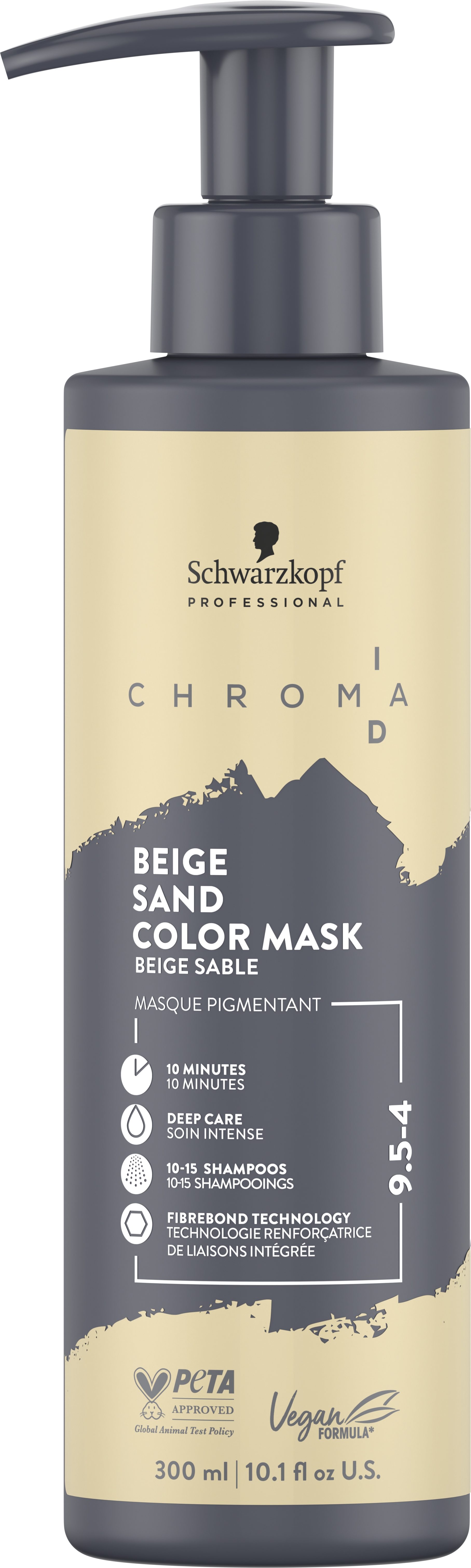 Product image from Chroma ID - Bonding Color Mask 9,5-4 Beige Sand