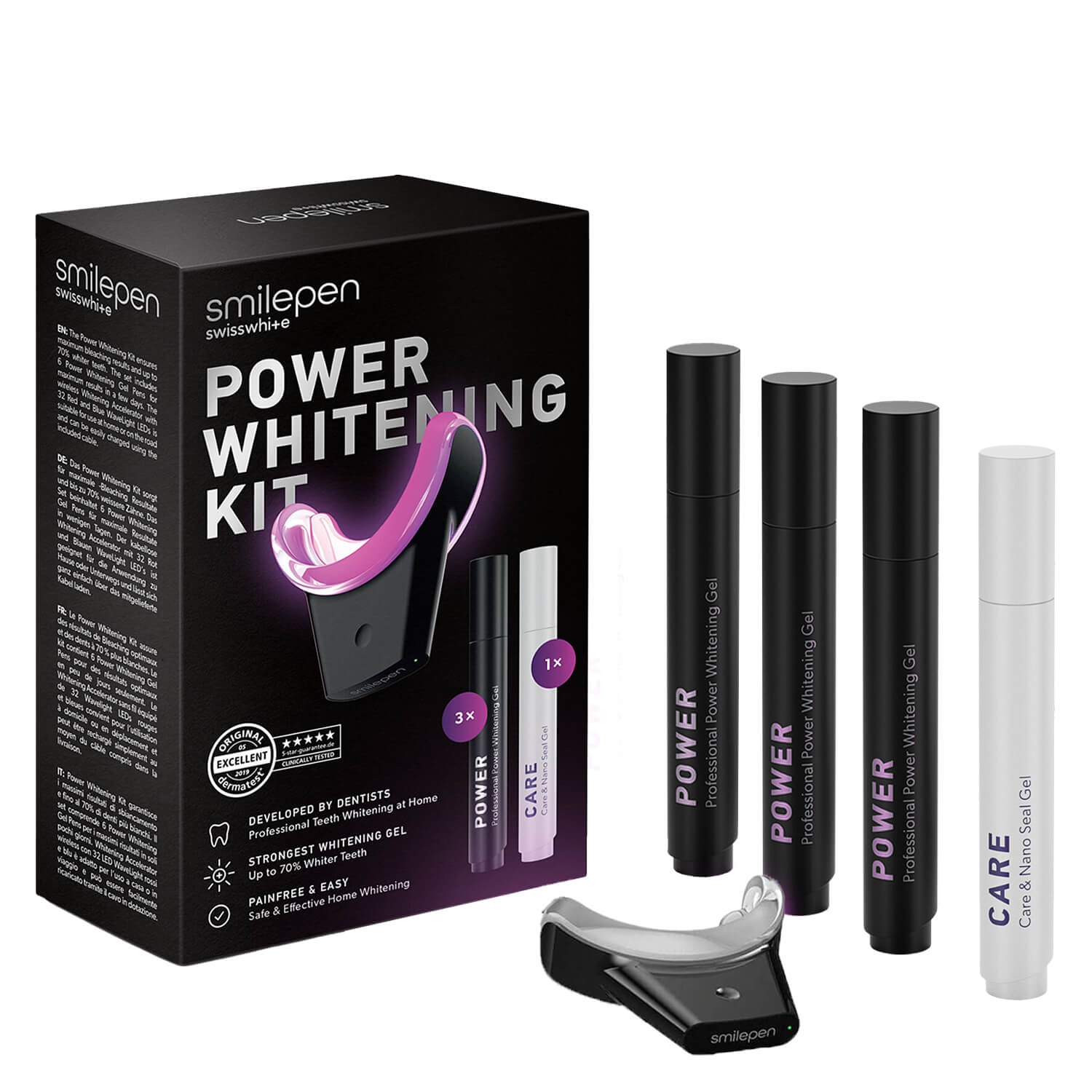 Produktbild von smilepen - Power Whitening Kit & Care