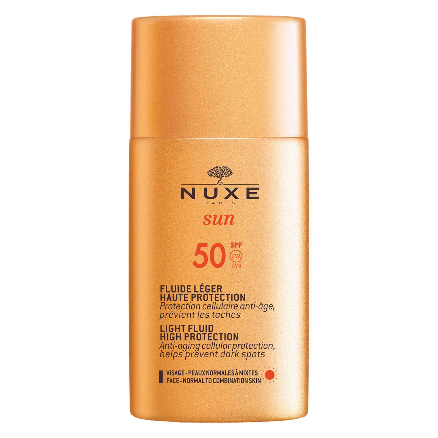 Nuxe Sun - Fluide Léger Haute Protection SPF50