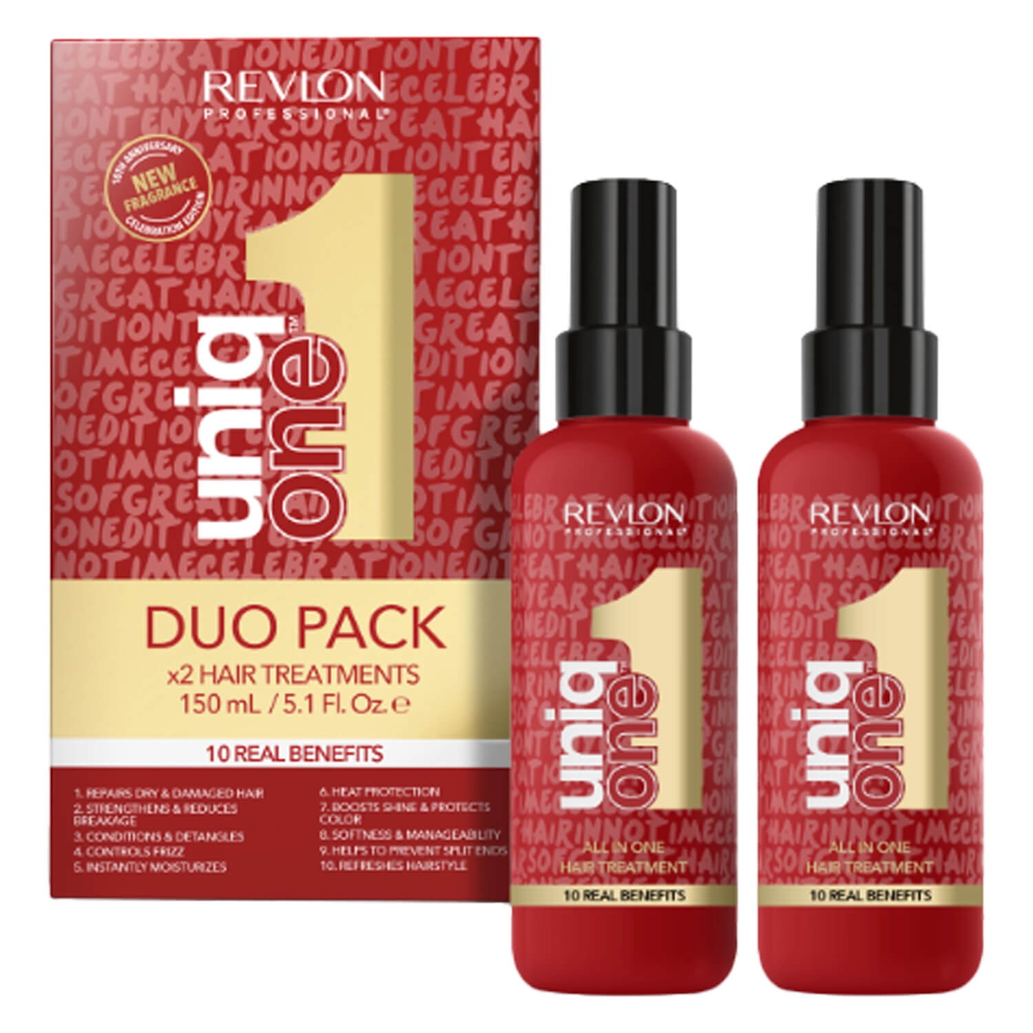 Image du produit de uniq one - All in One Hair Treatment Duopack