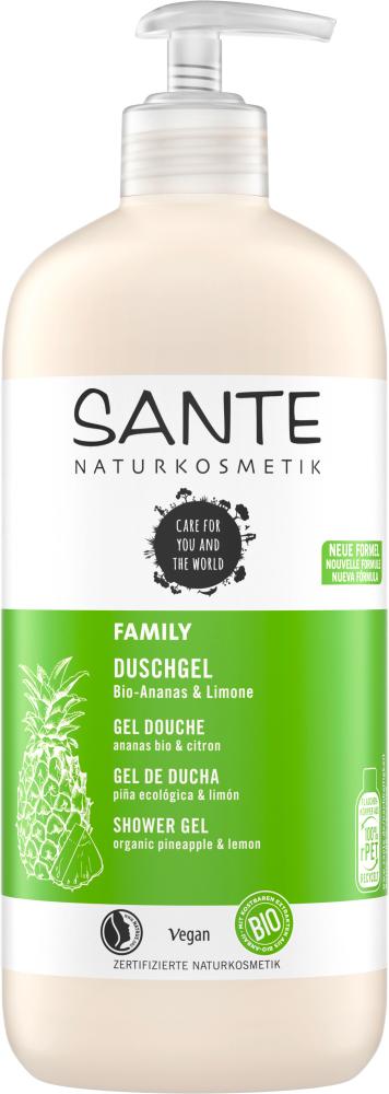Sante - FAMILY Shower Gel Organic Pineapple & Lime 500 ml