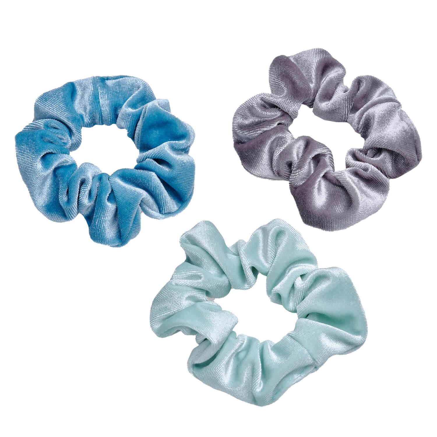 Body Mind and Soul Scrunchie Yoga Velours Menthe