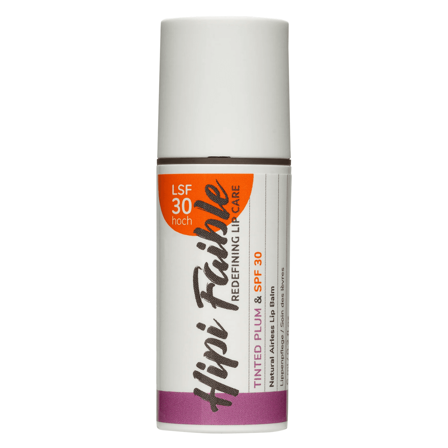 Hipi Faible - Lip Balm Tinted Plum & SPF 30