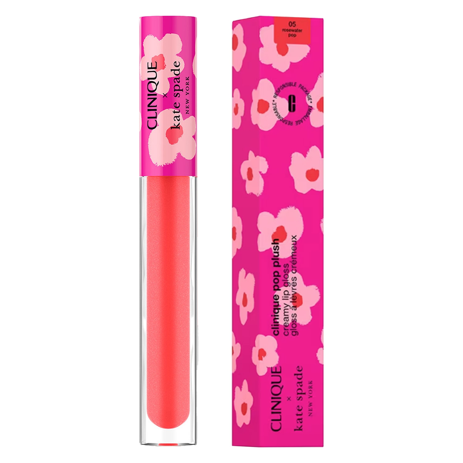 Image du produit de Clinique Lips - Decorated Kate Spade Pop Plush 05 Rosewater Pop