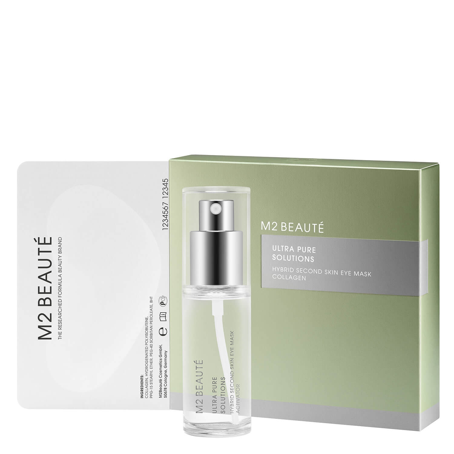 Product image from M2Beauté - Ultra Pure Solutions Hybrid Second Eye Mask Collagen