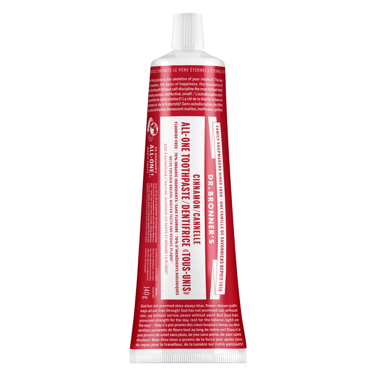 Product image from DR. BRONNER'S - Toothpaste Cinnamon