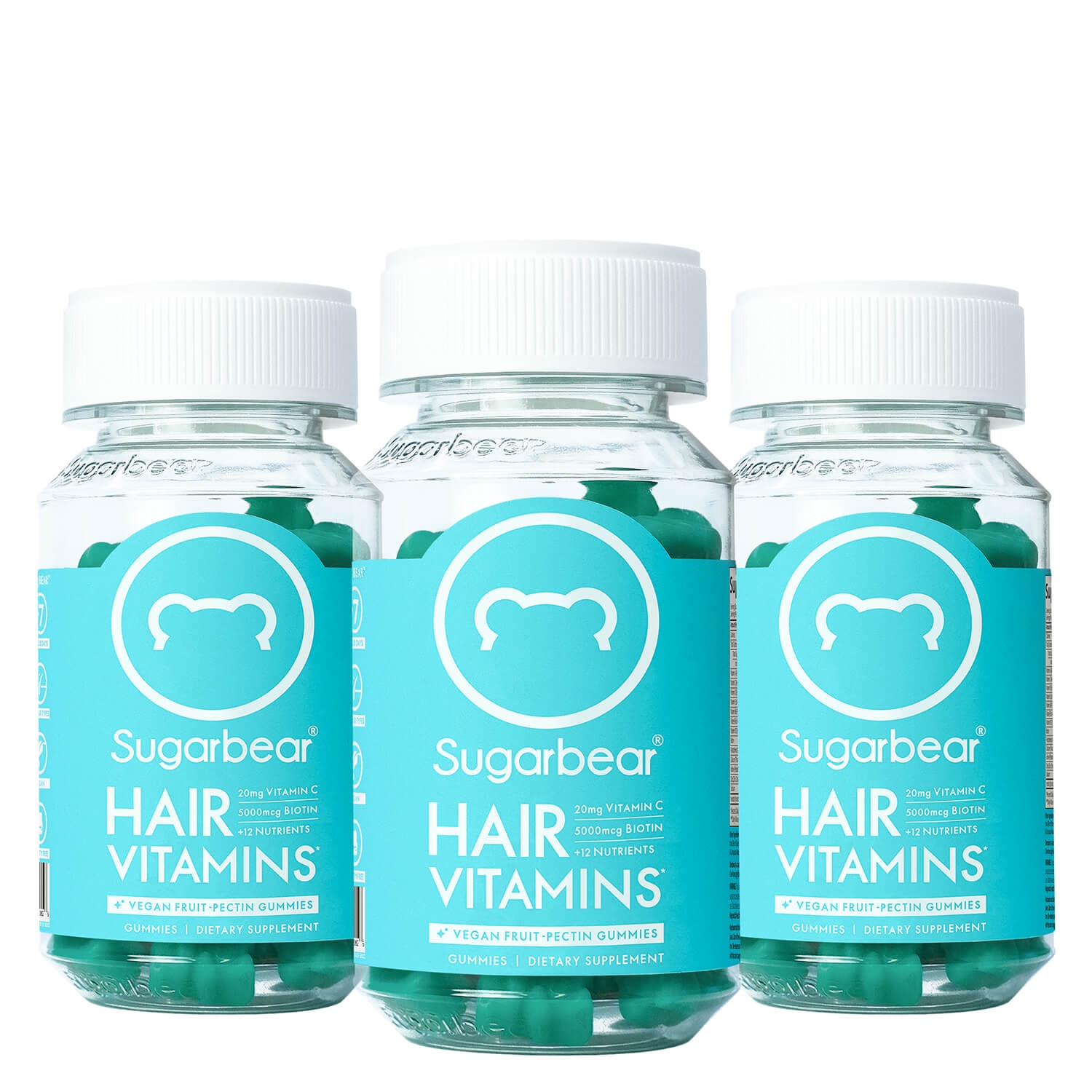 Image du produit de Sugarbearhair - Hair Vitamins Gummies 3 Monate