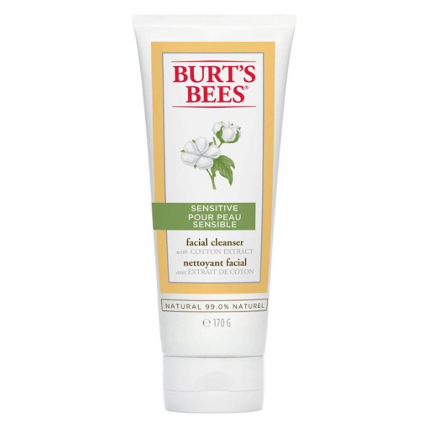 Burt's Bees - Sensitive Facial Cleanser Cotton Extract