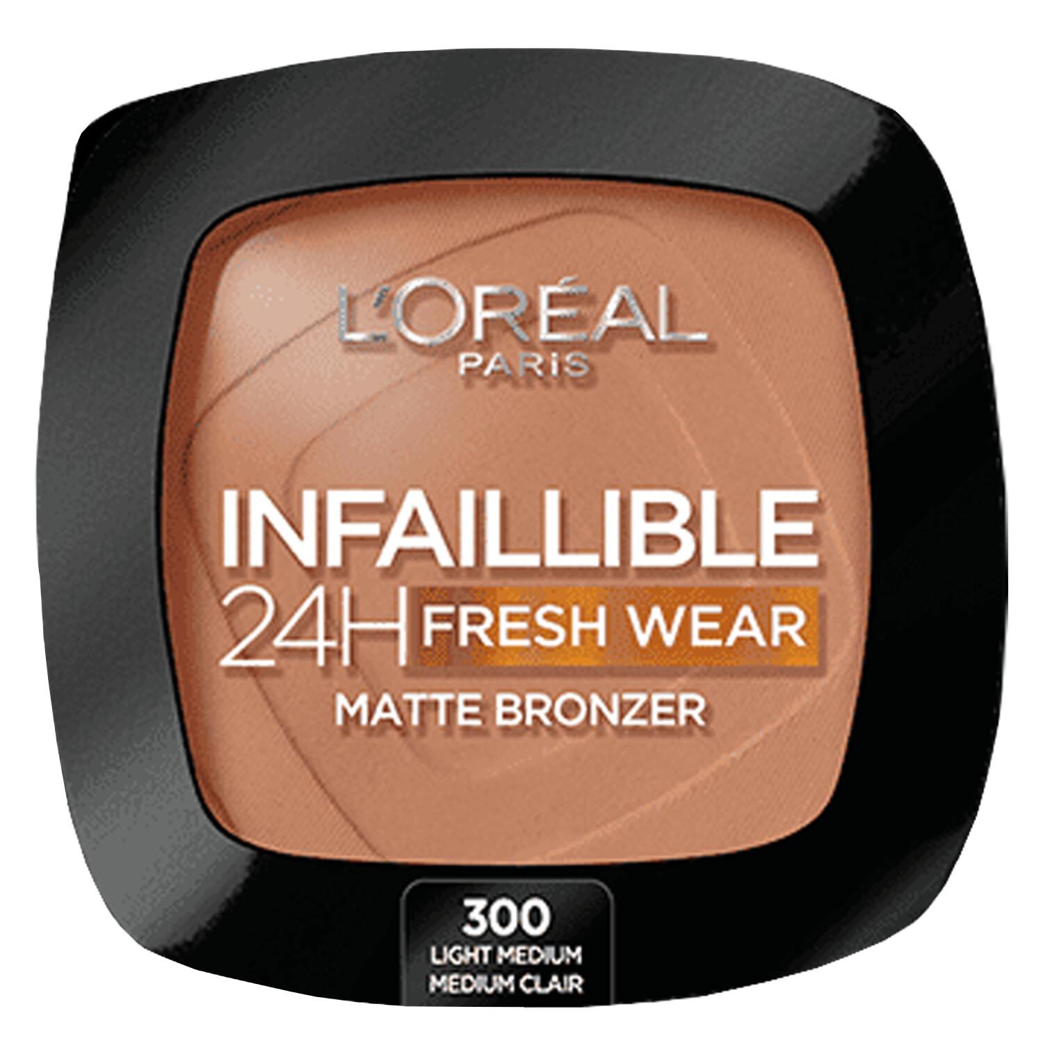 LOréal Infaillible - 24H Fresh Wear Matte Bronzer 300 Light Medium