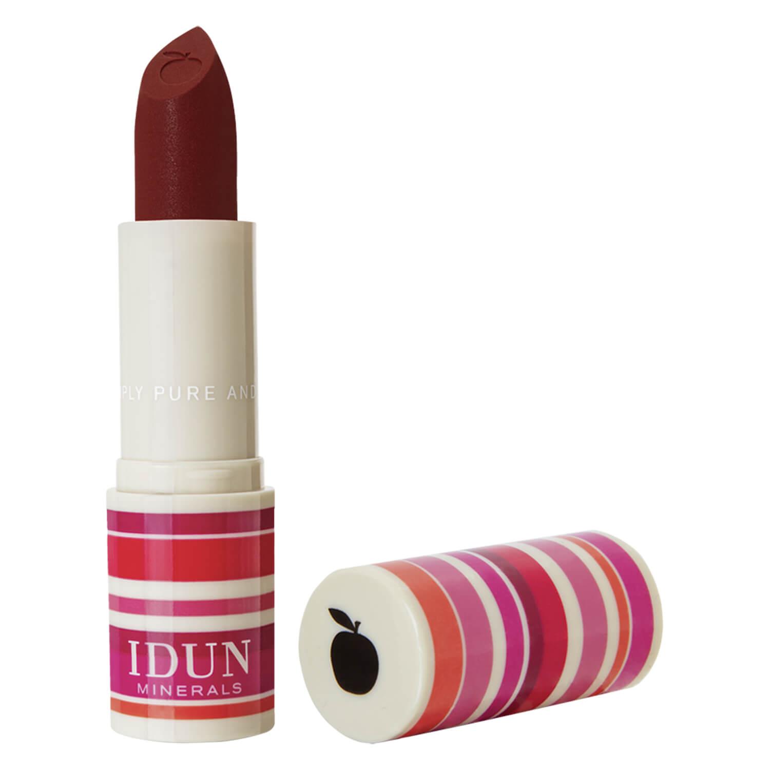 IDUN Lips - Matte Lipstick Vinbär Umber Red