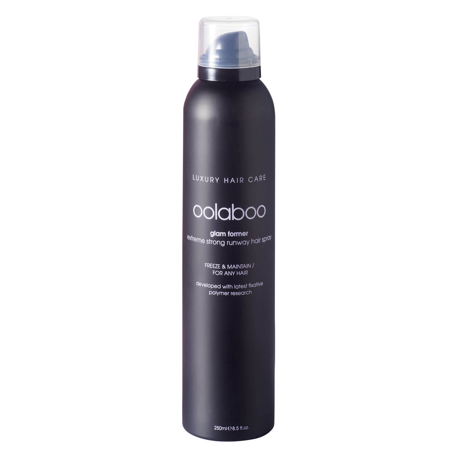 Product image from glam former - runway hair spray