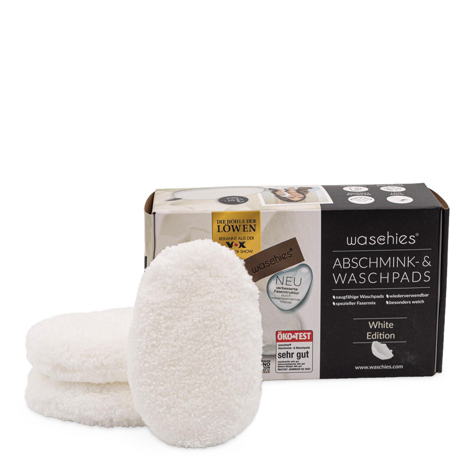 Waschies Faceline - Tampons démaquillants et tampons de lavage Blanc